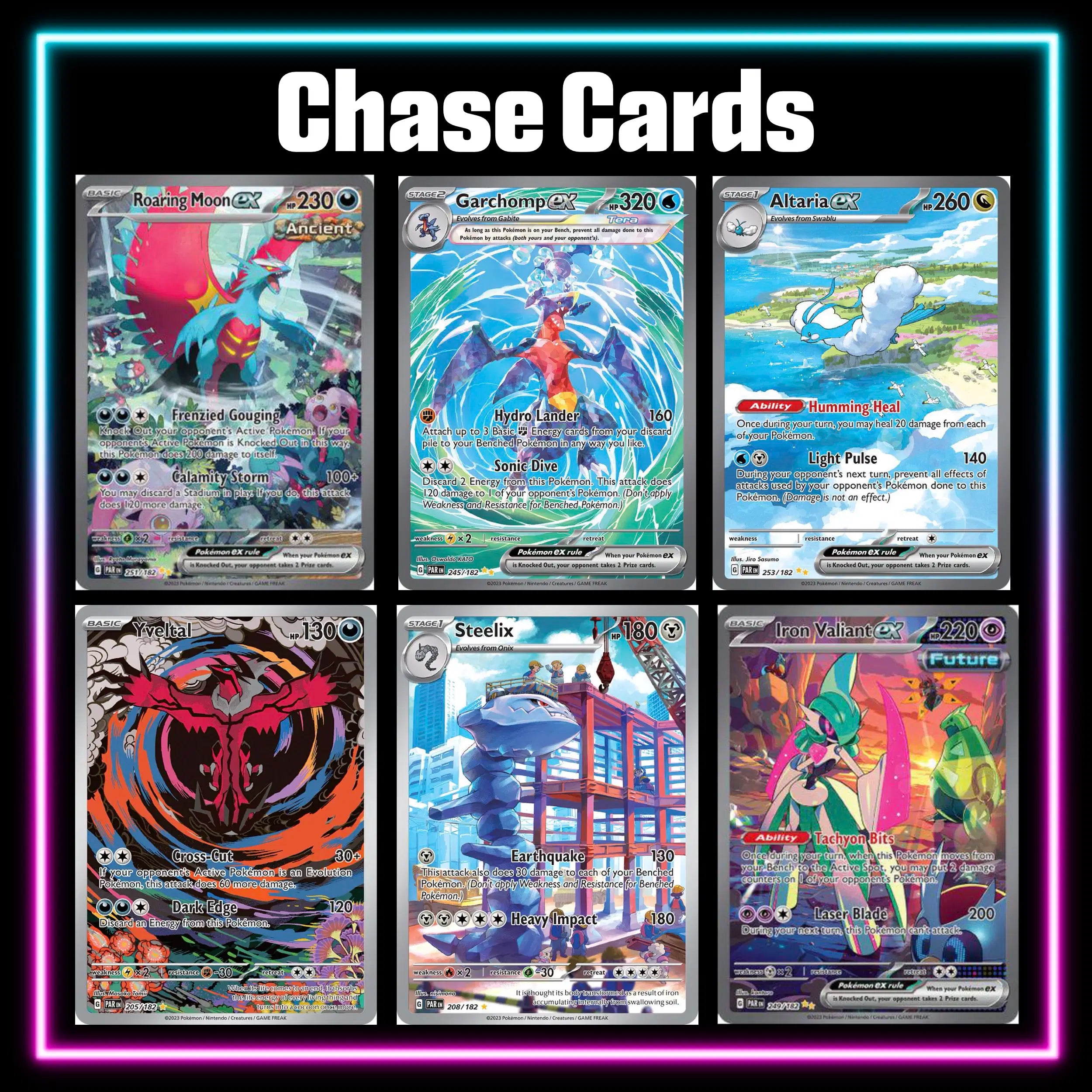 Pokemon - Paradox Rift - Master Set Checklist - Vinyl Sticker Kit - A4 image 4