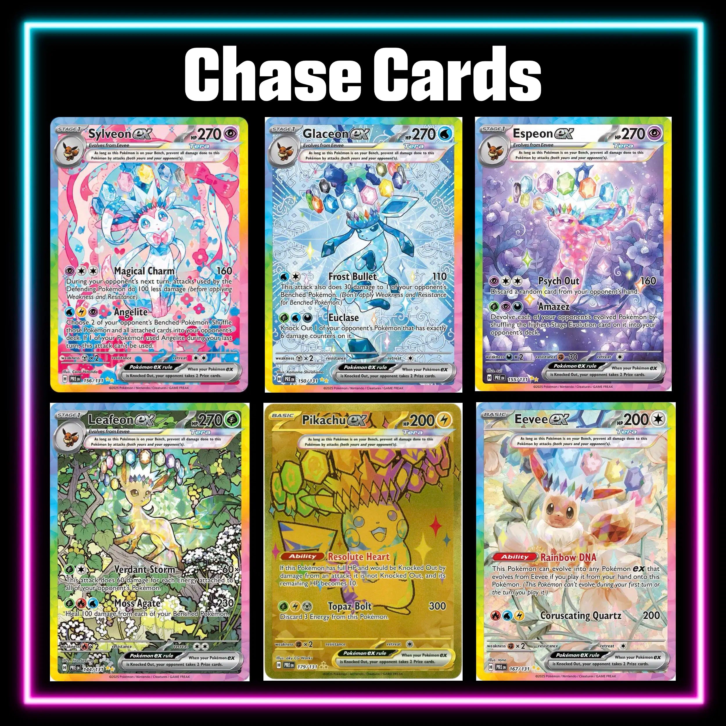 Pokemon - Prismatic Evolutions - Master Set Checklist - Vinyl Sticker Kit - A4 image 4