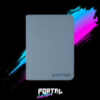Steel Blue Premium 9 Pocket Zip Binder - COVRD