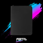Black Premium 9 Pocket Zip Binder - COVRD
