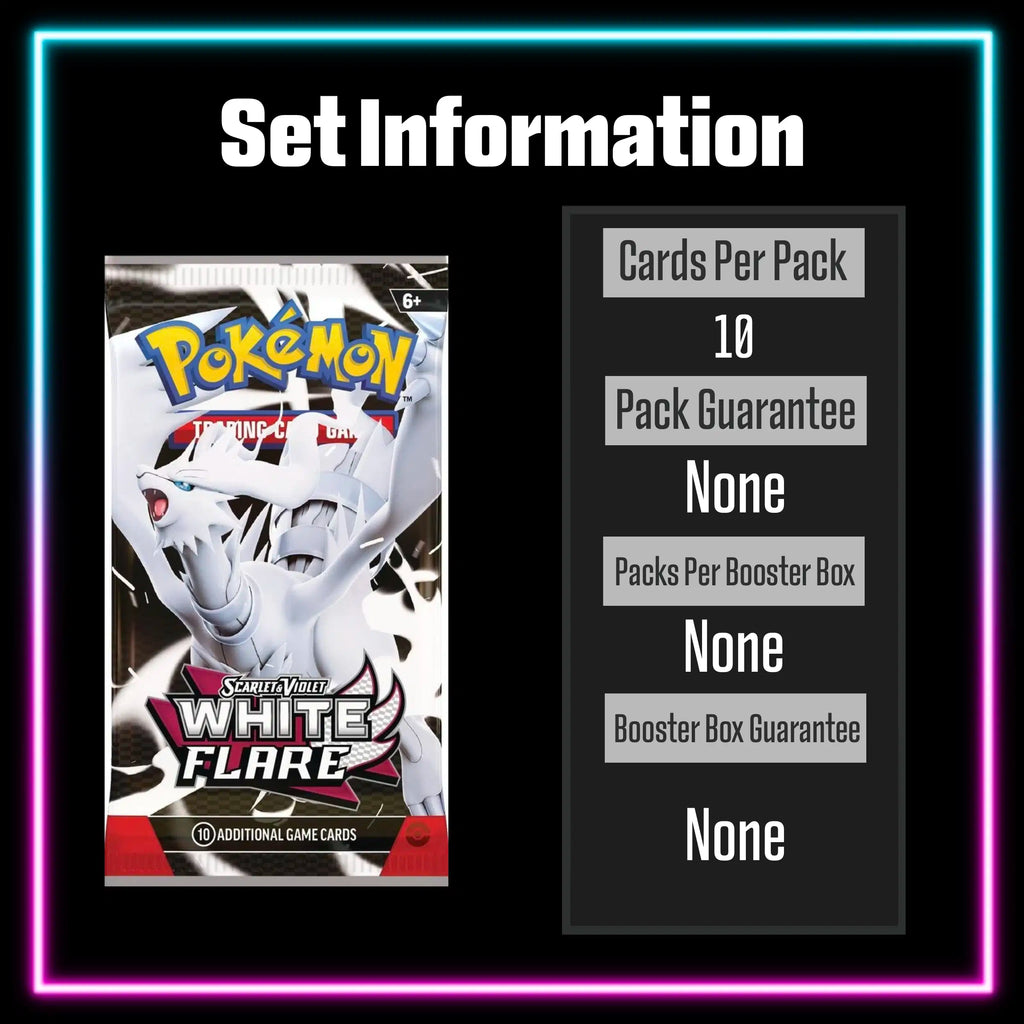 Pokemon - White Flare - Master Set Checklist - Vinyl Sticker Kit - A4 image 7