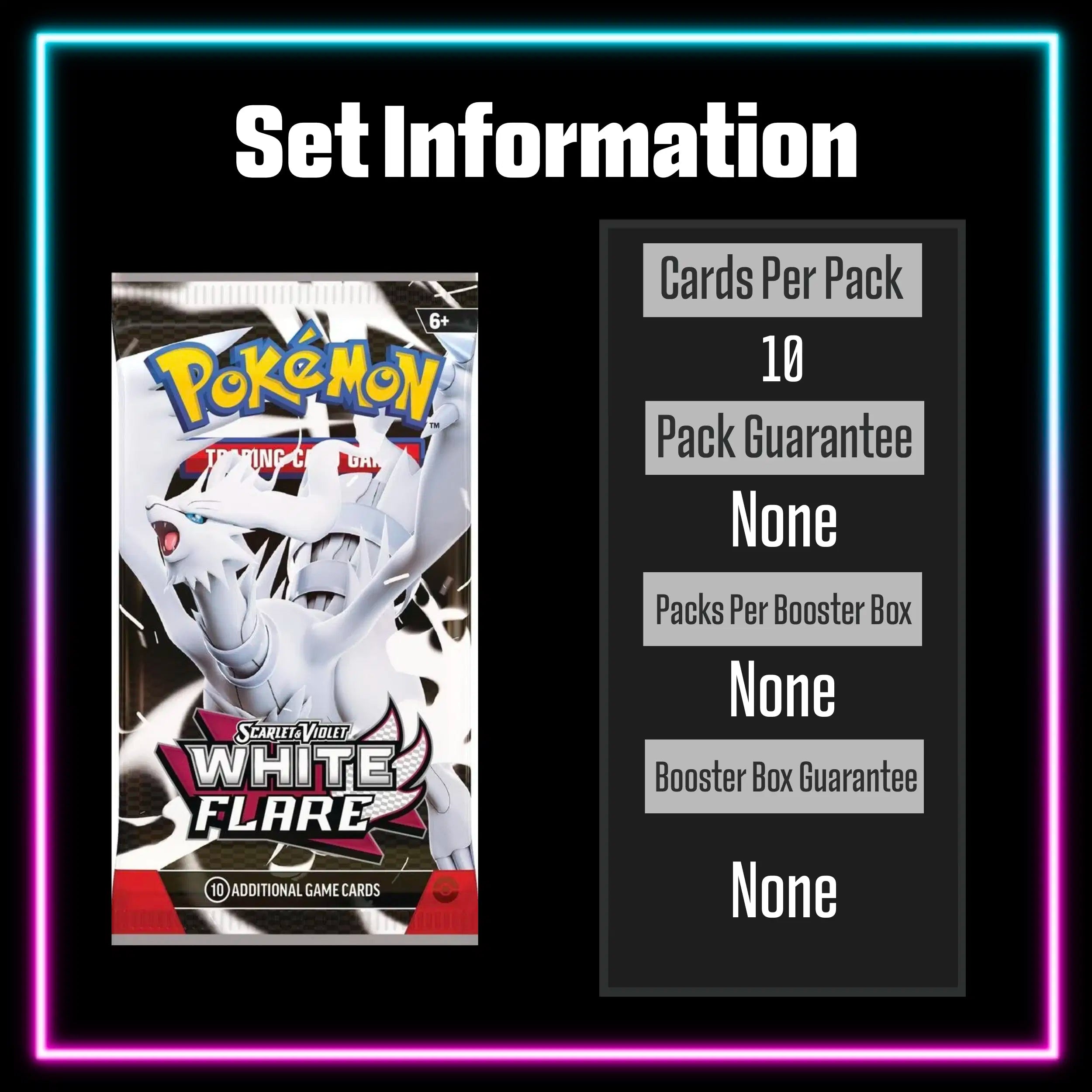 Pokemon - White Flare - Master Set Checklist - Vinyl Sticker Kit - A4 image 7
