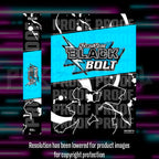 Pokemon - Black Bolt - Master Set Checklist - Vinyl Sticker Kit - A4 image 1