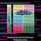 Pokemon - Paradox Rift - Master Set Checklist - Vinyl Sticker Kit - A4 image 1