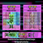 Pokemon - Gem Pack 5 - Chinese Master Set Checklist - Vinyl Sticker image 0