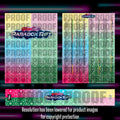 Pokemon - Paradox Rift - Master Set Checklist - Vinyl Sticker Kit - A4 image 0