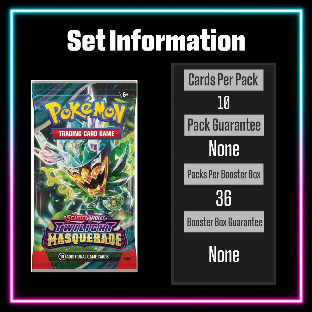 Pokemon - Twilight Masquerade - Master Set Checklist - Vinyl Sticker Kit - A4 image 6
