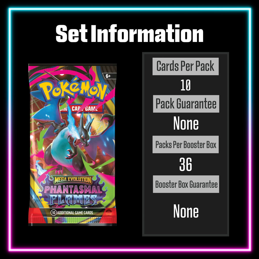 Pokemon - Phantasmal Flames -  Master Set Checklist - Vinyl Sticker Kit image 6