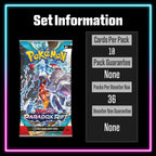 Pokemon - Paradox Rift - Master Set Checklist - Vinyl Sticker Kit - A4 image 6