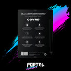 Black Premium 9 Pocket Zip Binder - COVRD