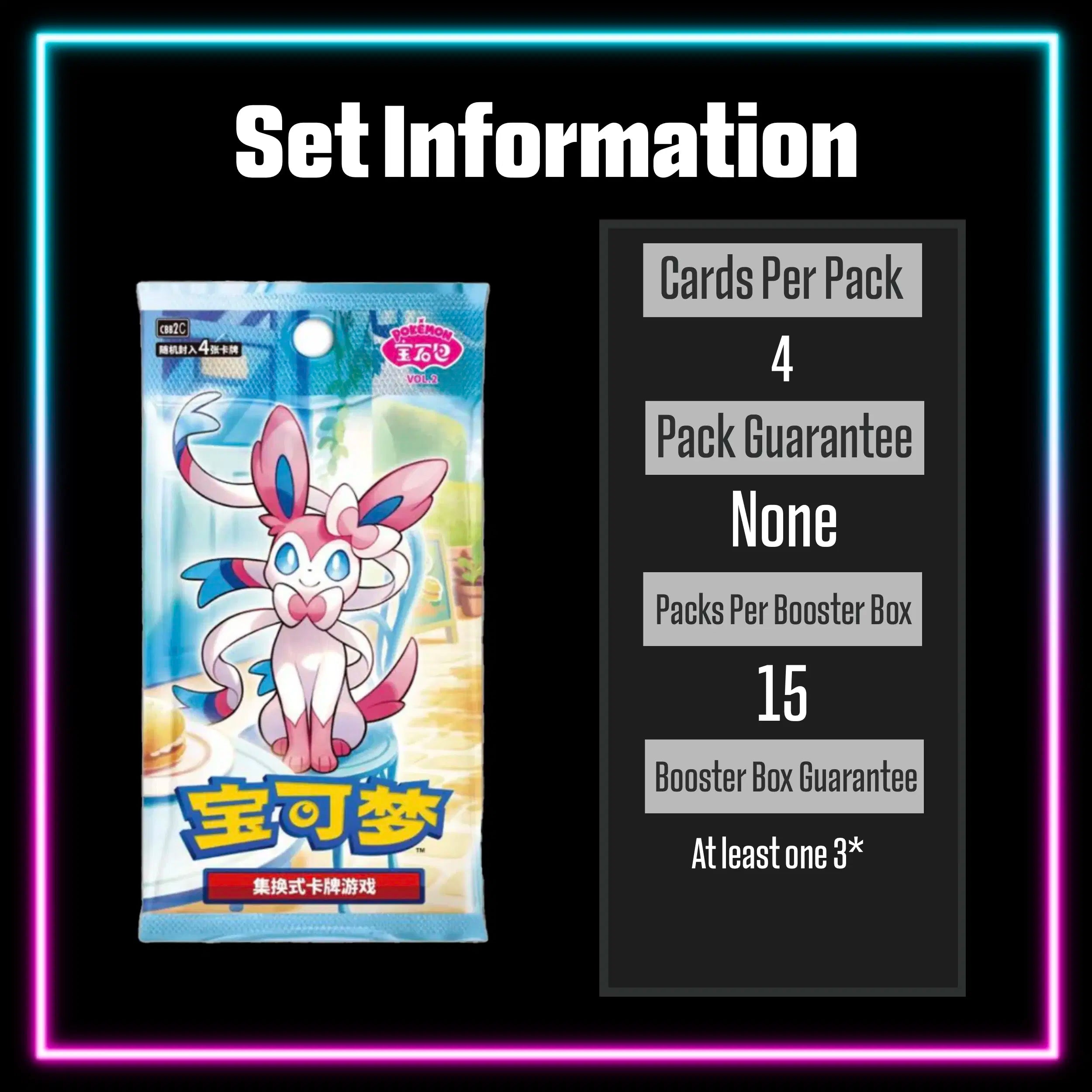 Pokemon - Gem 2 - Chinese Master Set Checklist - Vinyl Sticker Kit - A4 image 5