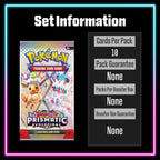 Pokemon - Prismatic Evolutions - Master Set Checklist - Vinyl Sticker Kit - A4 image 7
