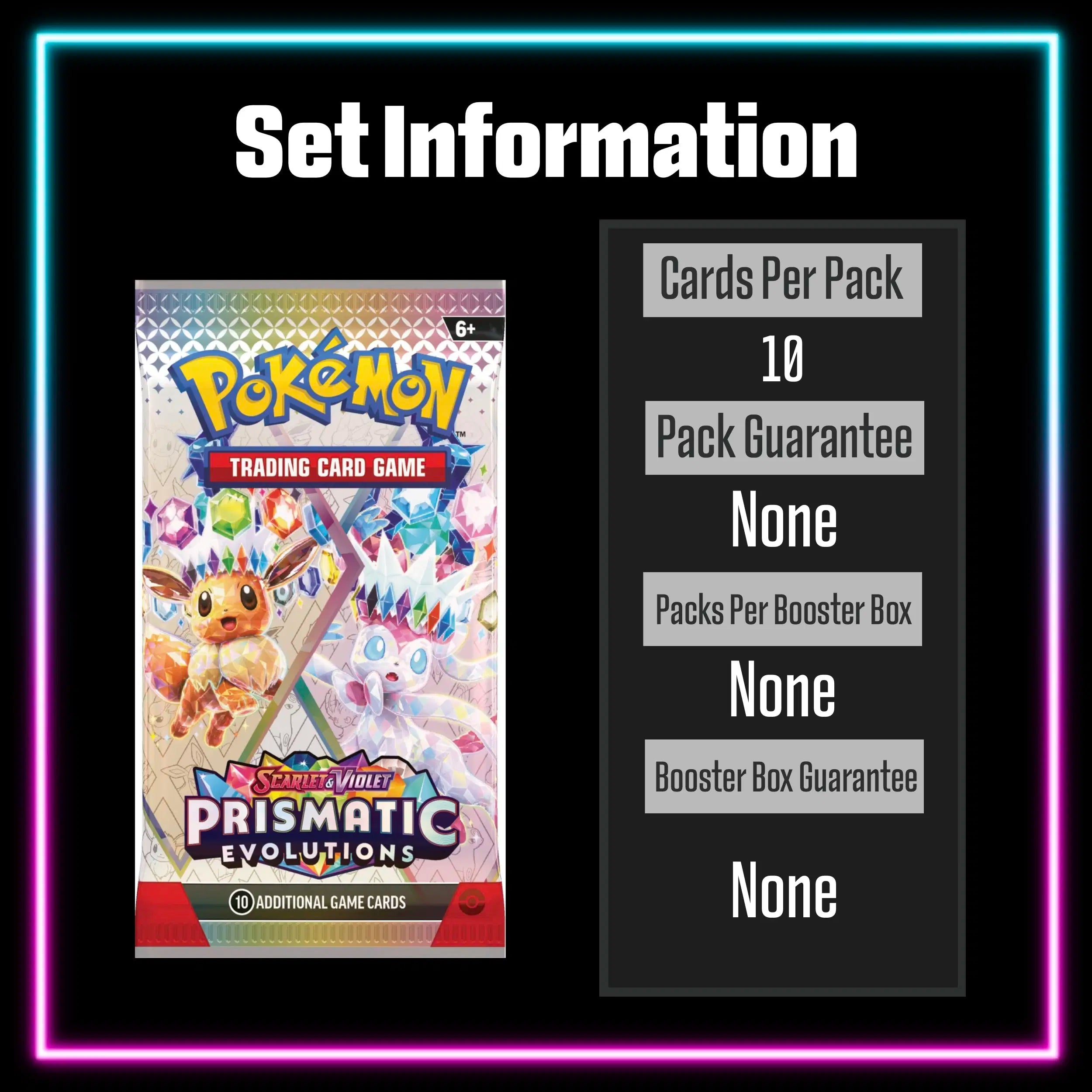 Pokemon - Prismatic Evolutions - Master Set Checklist - Vinyl Sticker Kit - A4 image 7
