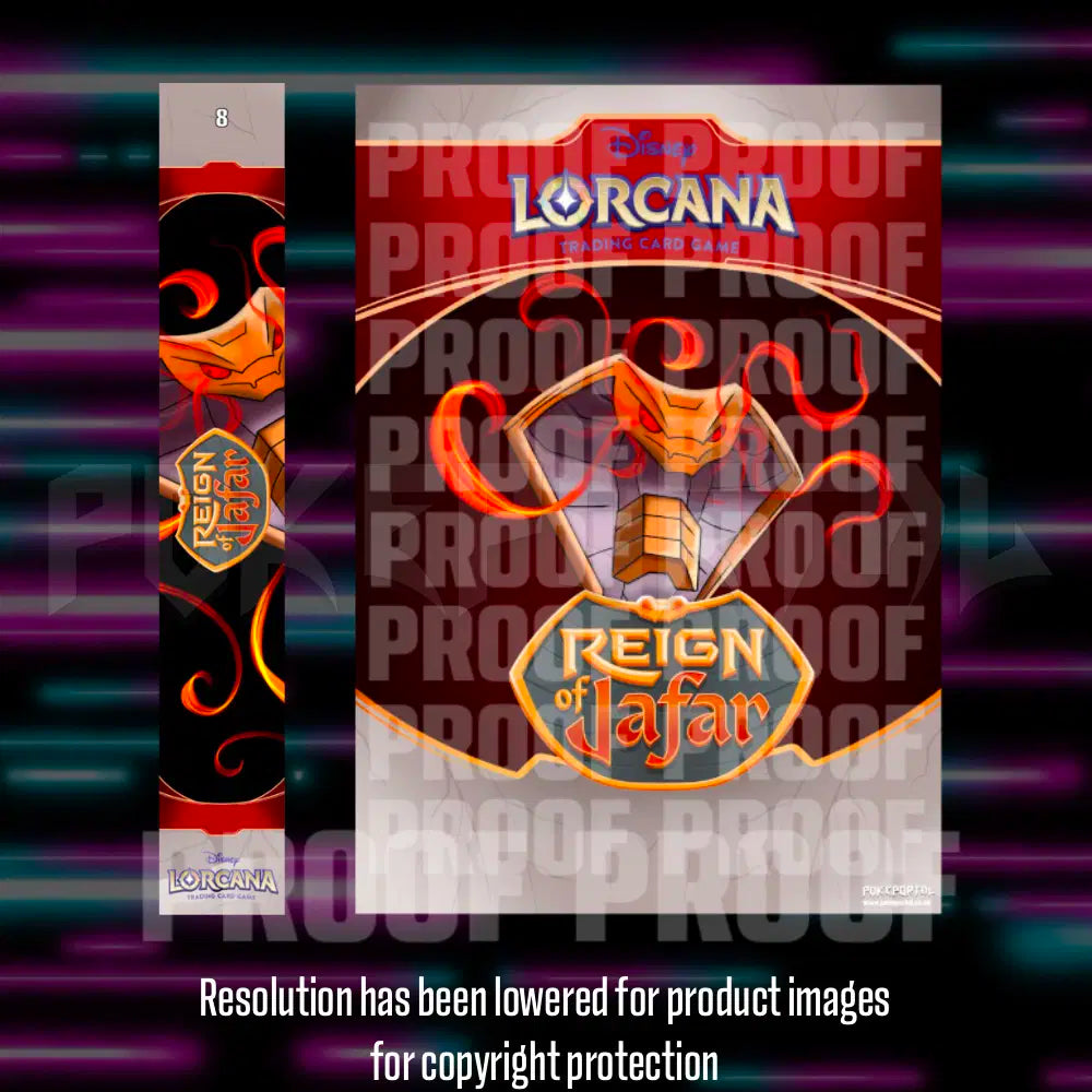 Lorcana - Reign Of Jafar - Master Set Checklist - Vinyl Sticker Kit - A4 image 1