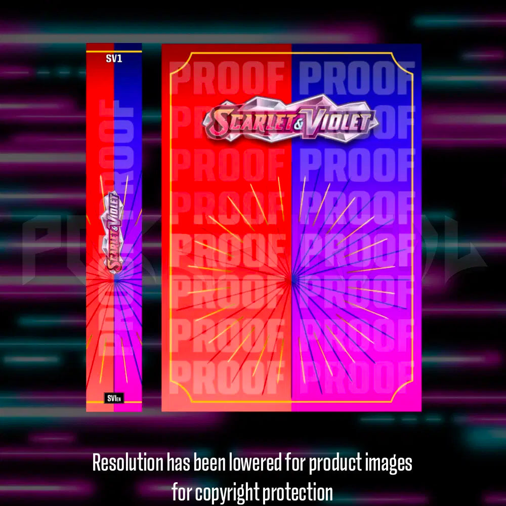 Pokemon - Scarlet & Violet Base - Master Set Checklist - Vinyl Sticker Kit - A4 image 1