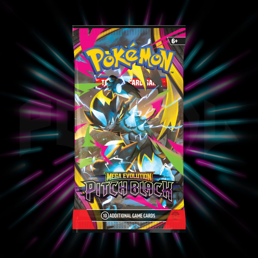 Pitch Black - Booster Display Box - Pokemon - Mega Evolutions - PBL