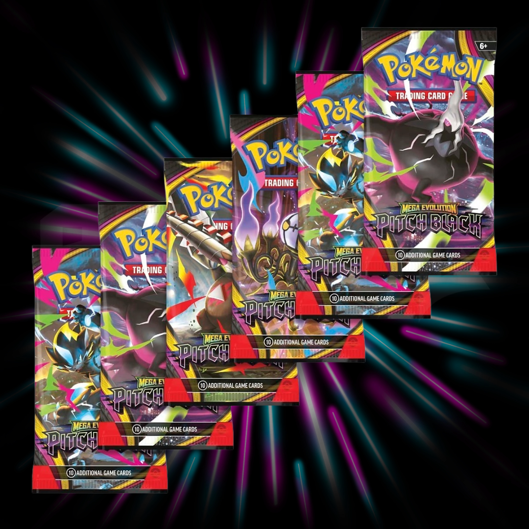 Pitch Black - Booster Bundle - Pokemon - Mega Evolutions - PBL