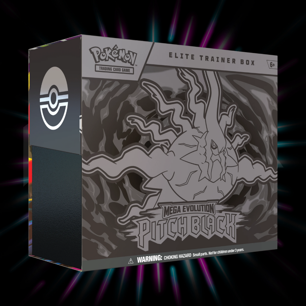 Pitch Black - Elite Trainer Box - Pokemon - Mega Evolutions - PBL