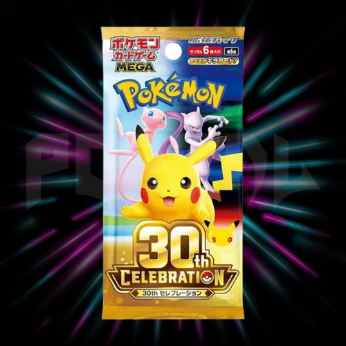 30th Anniversary - Japanese Booster Box - Pokemon - Mega Evolutions - m6a