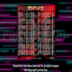 Pokemon - Glory of Team Rocket - Master Set Checklist - Vinyl Sticker Kit - A4 image 2