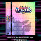 Pokemon - Prismatic Evolutions - Master Set Checklist - Vinyl Sticker Kit - A4 image 1