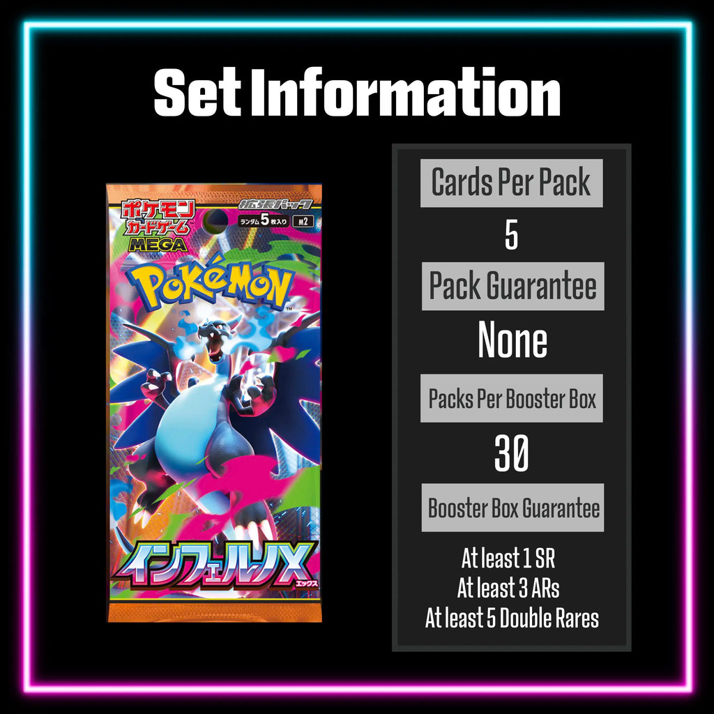 Pokemon - Inferno X - Japanese Master Set Checklist - Vinyl Sticker Kit image 5