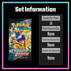 Pokemon - Crown Zenith - Master Set Checklist - Vinyl Sticker Kit - A4 image 6