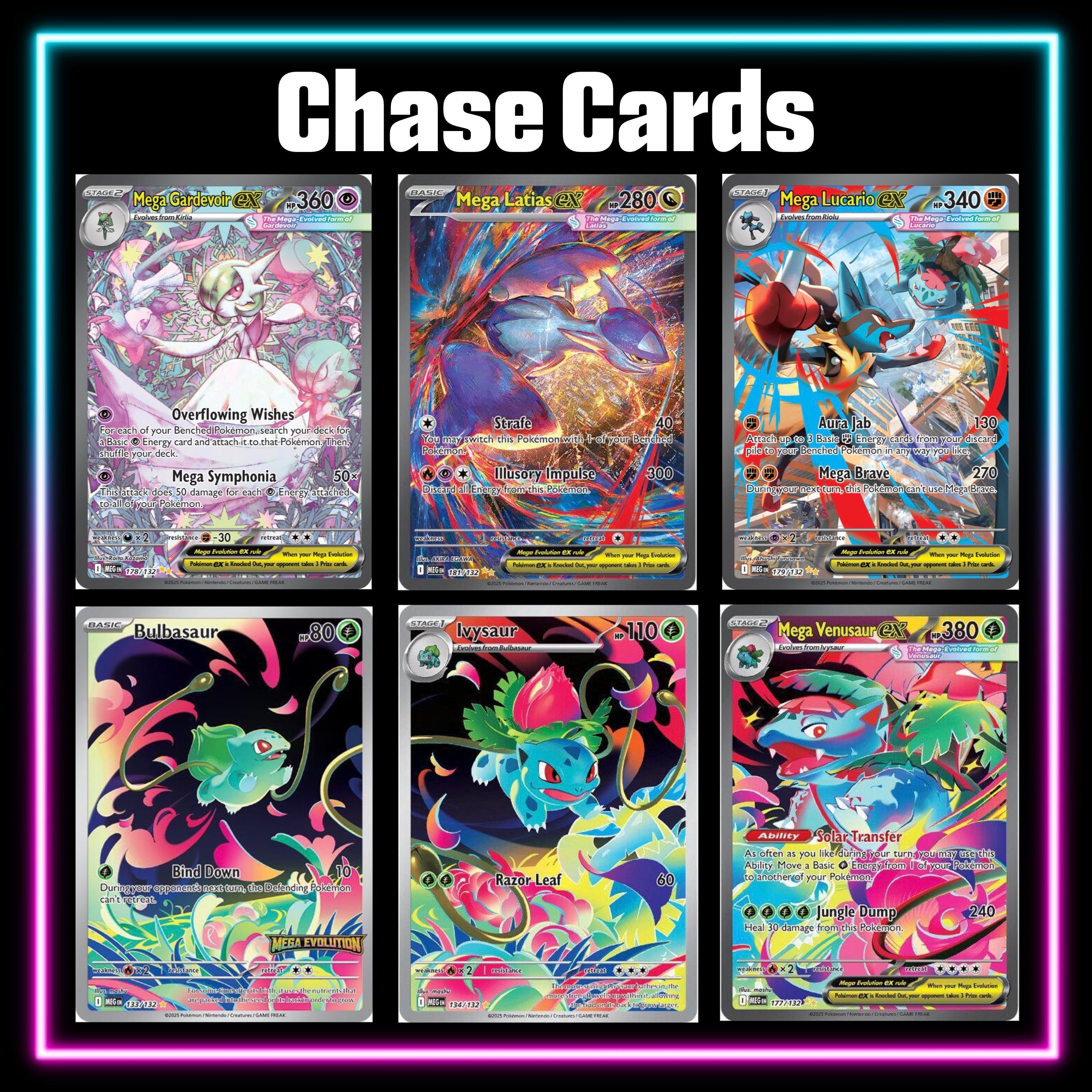Pokemon - Mega Evolutions - Master Set Checklist - Vinyl Sticker Kit image 7