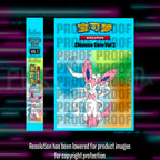 Pokemon - Gem 2 - Chinese Master Set Checklist - Vinyl Sticker Kit - A4 image 1