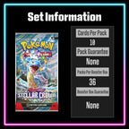 Pokemon - Stellar Crown - Master Set Checklist - Vinyl Sticker Kit - A4 image 6