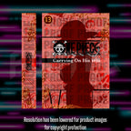 One Piece - OP13 - Japanese Master Set Checklist - Vinyl Sticker Kit image 2