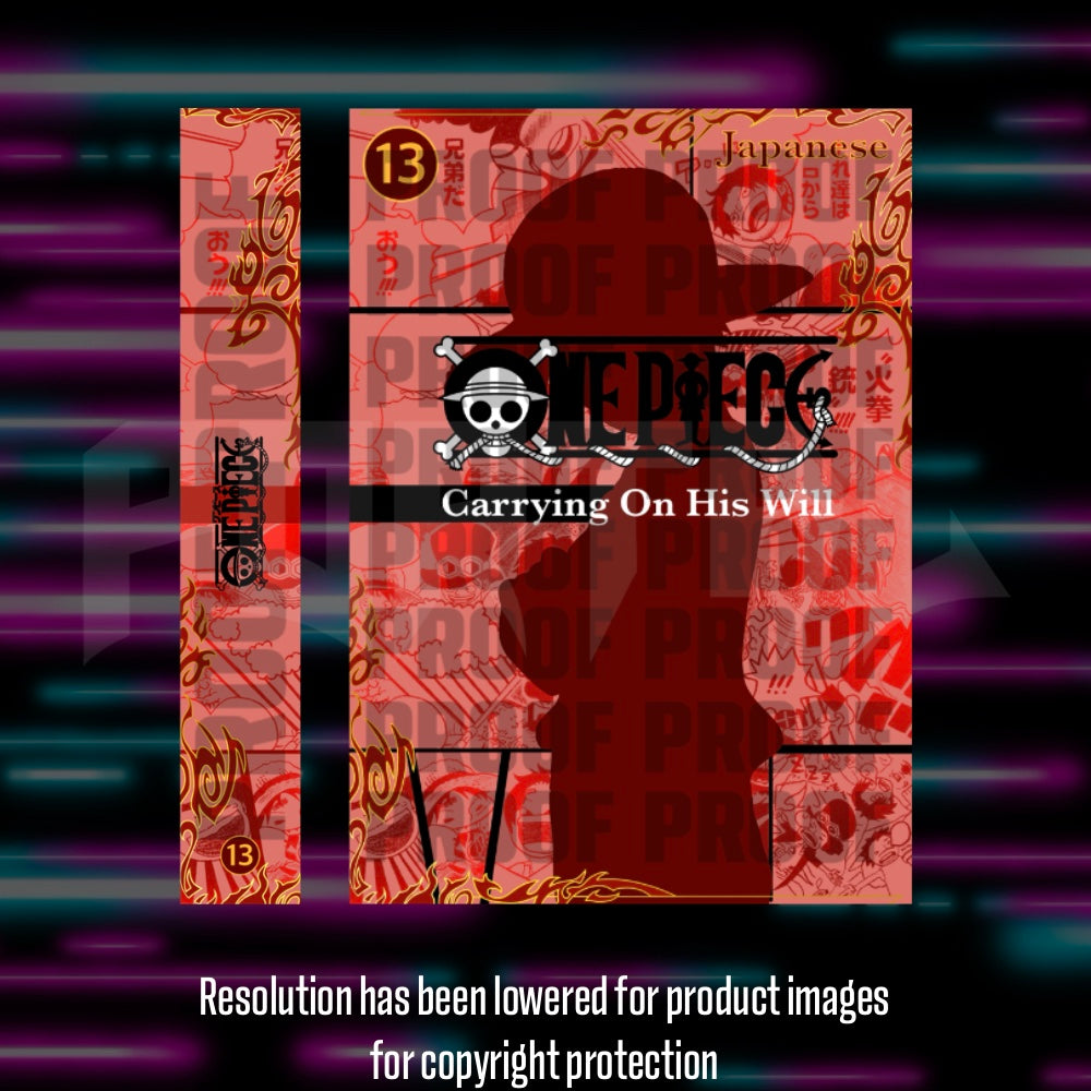 One Piece - OP13 - Japanese Master Set Checklist - Vinyl Sticker Kit image 2