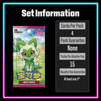 Pokemon - Gem 1 - Chinese Master Set Checklist - Vinyl Sticker Kit - A4 image 5