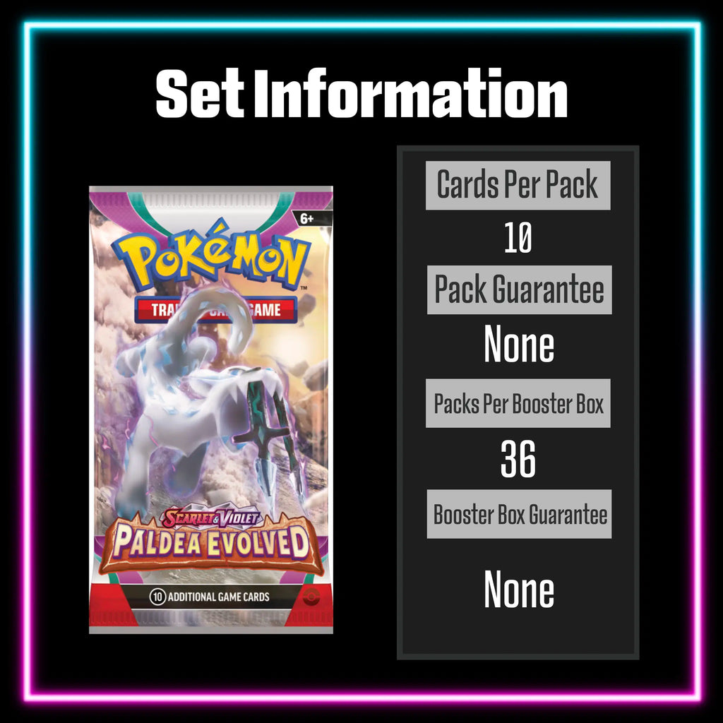 Pokemon - Paldea Evolved - Master Set Checklist - Vinyl Sticker Kit - A4 image 5