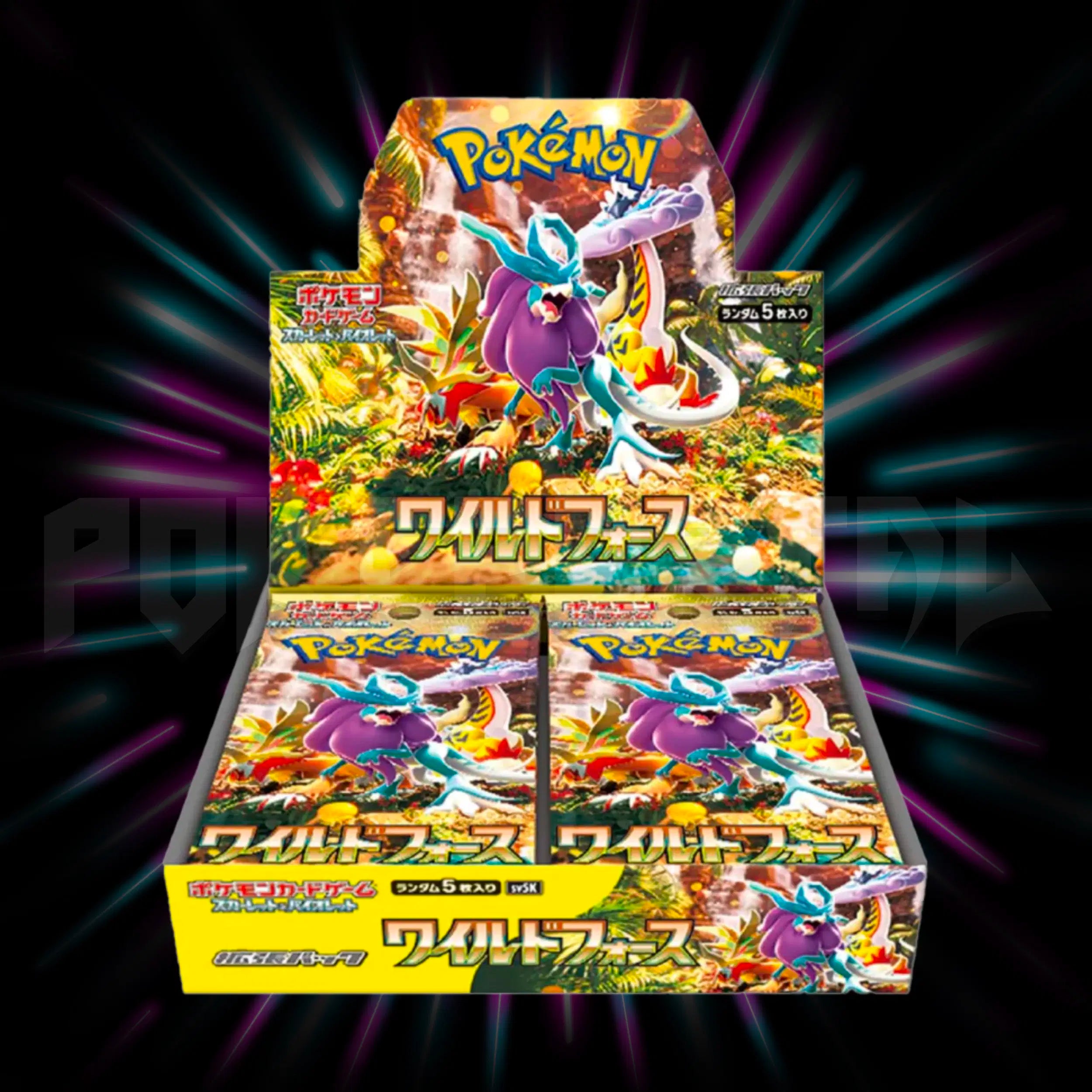 Pokemon - Scarlet & Violet - Wild Force - sv5K - Japanese Booster Box — Portal TCG