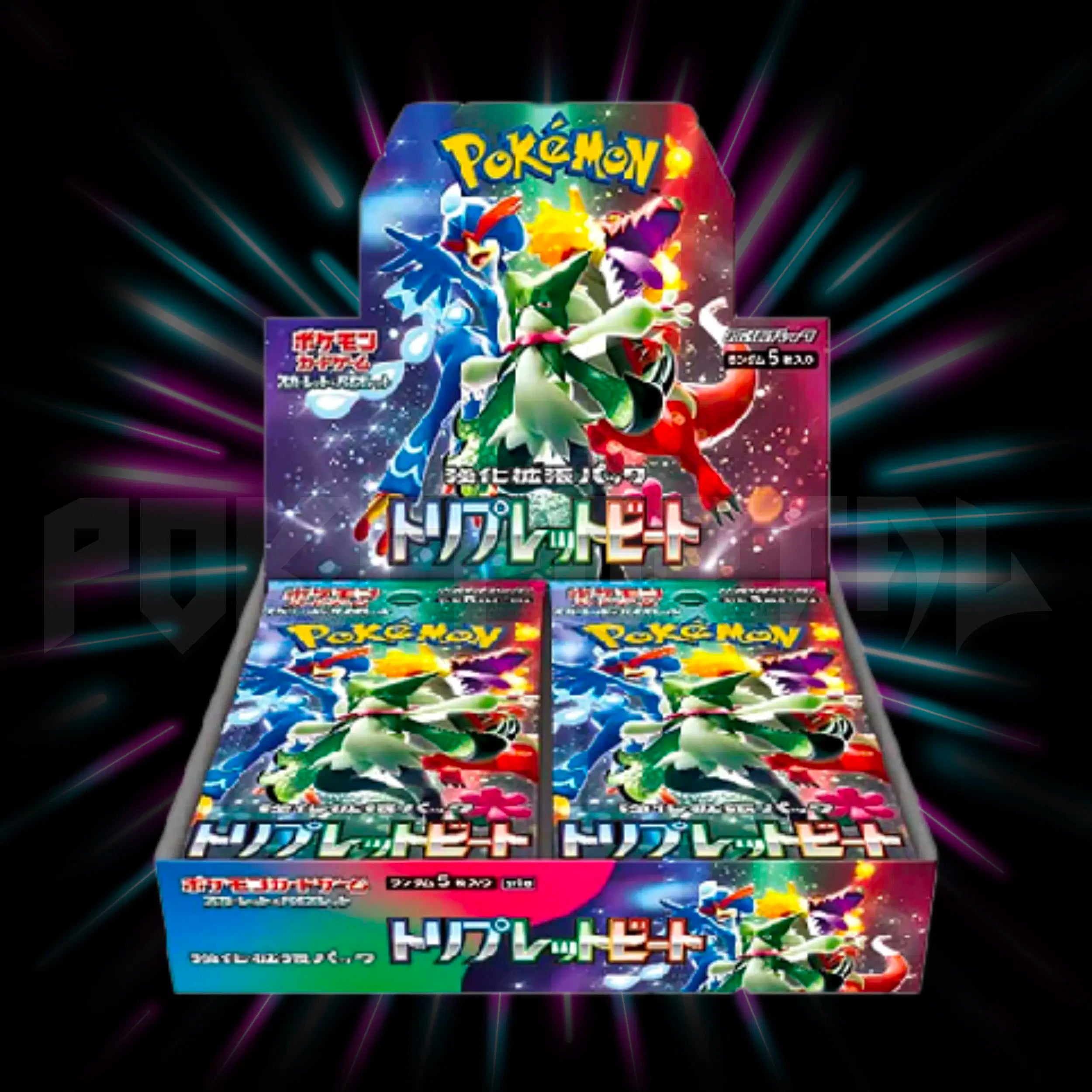 Pokemon - Scarlet & Violet - Triple Beat - sv1a - Japanese Booster Box — Portal TCG