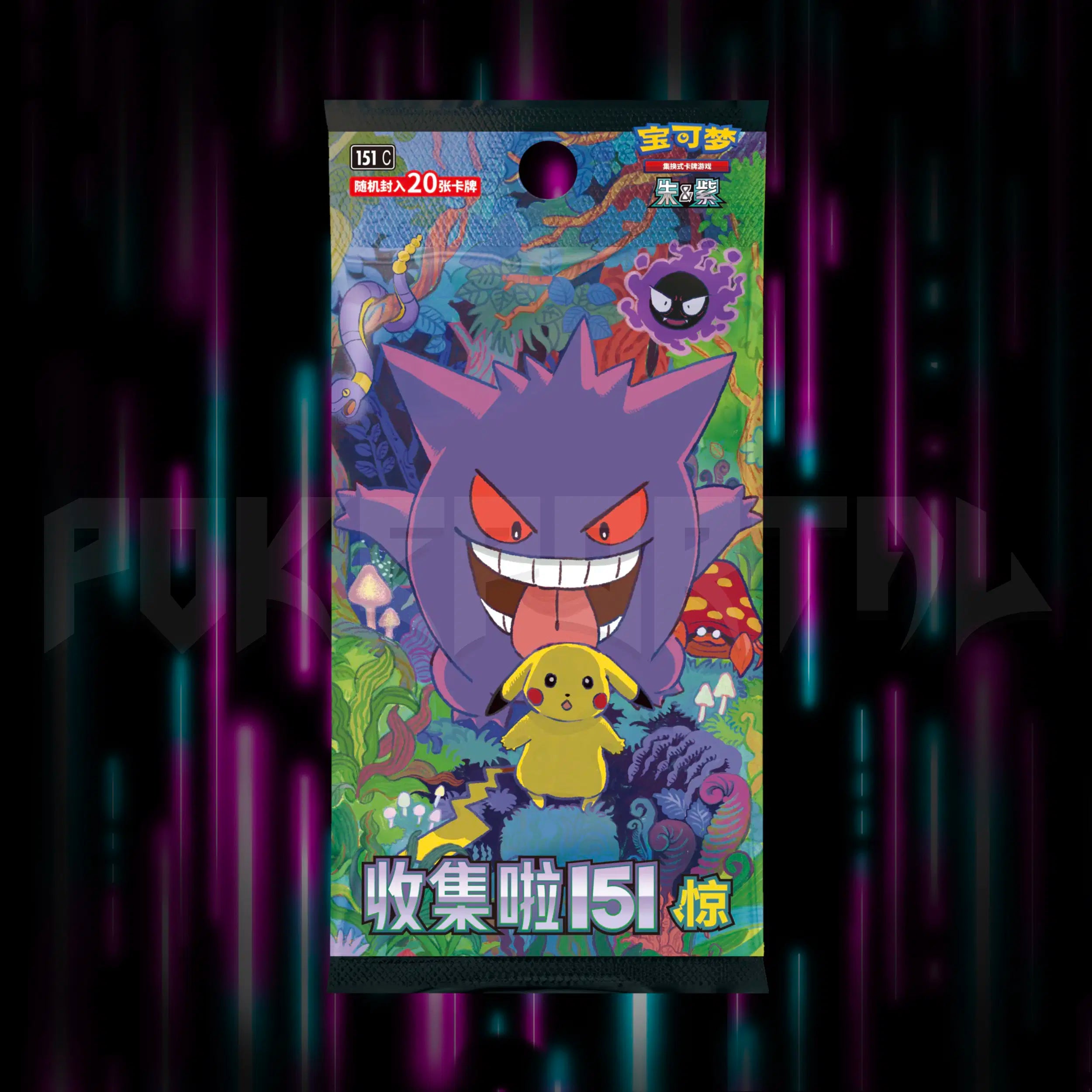 Pokemon - Collect 151 Surprise - 151C - Simplified - Chinese Slim Booster Pack — Portal TCG