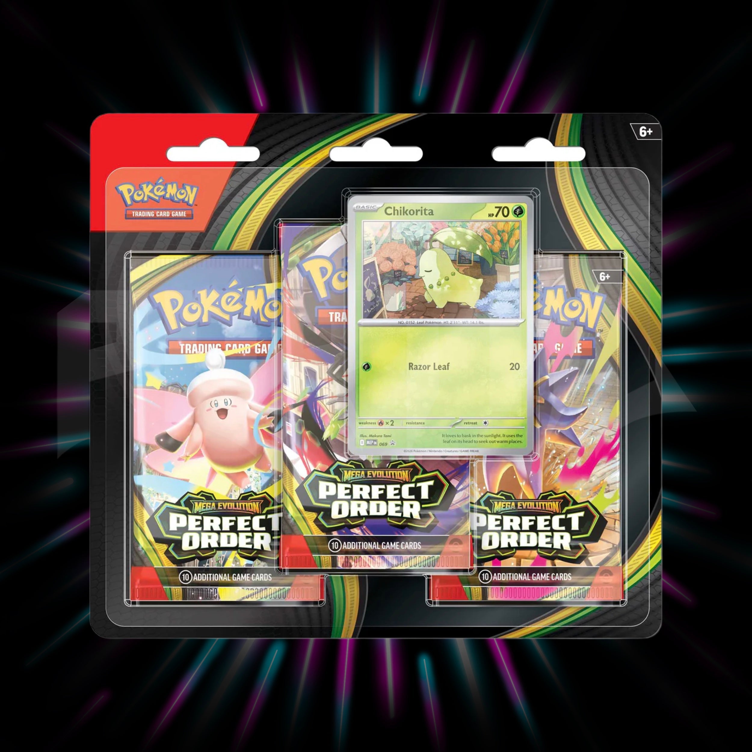 Pokemon - Mega Evolutions - Perfect Order - Triple Blister — Portal TCG