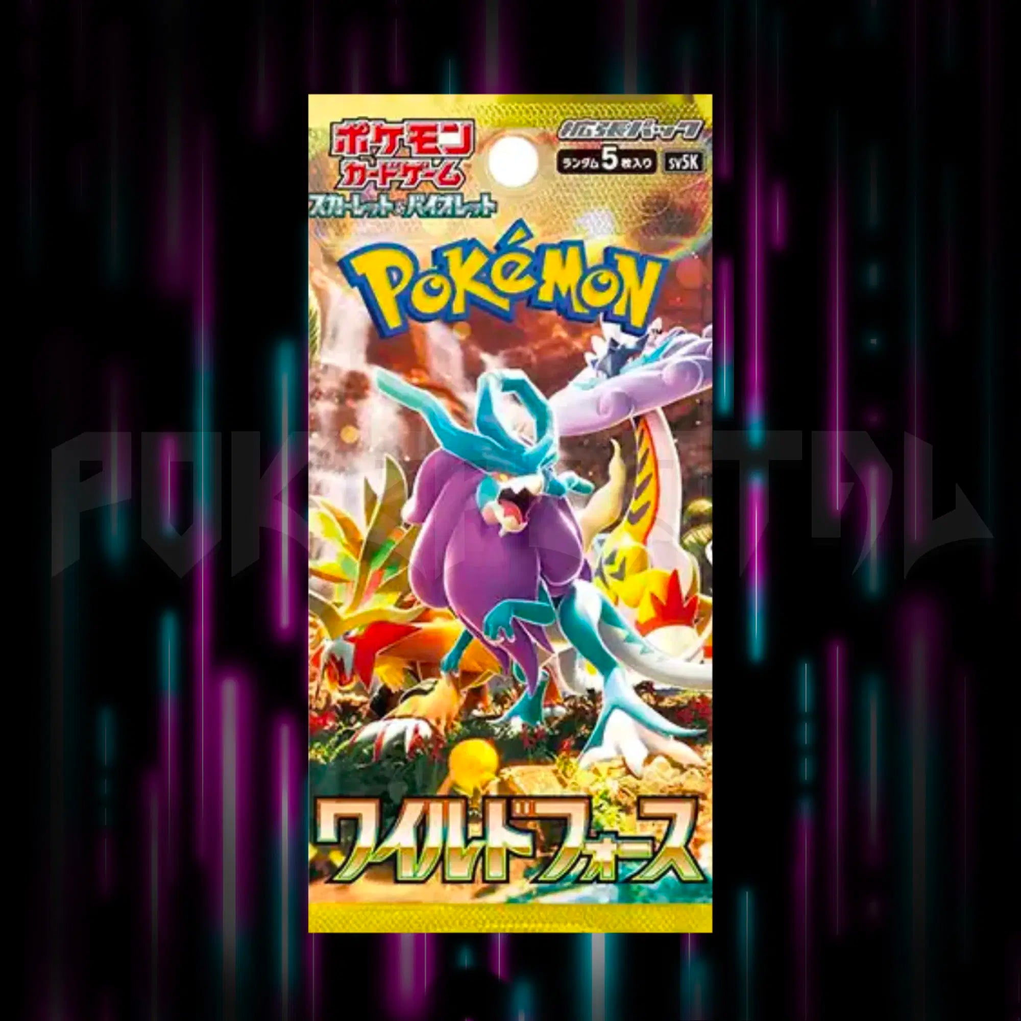 Pokemon - Scarlet & Violet - Wild Force - sv5K - Japanese Booster Pack — Portal TCG
