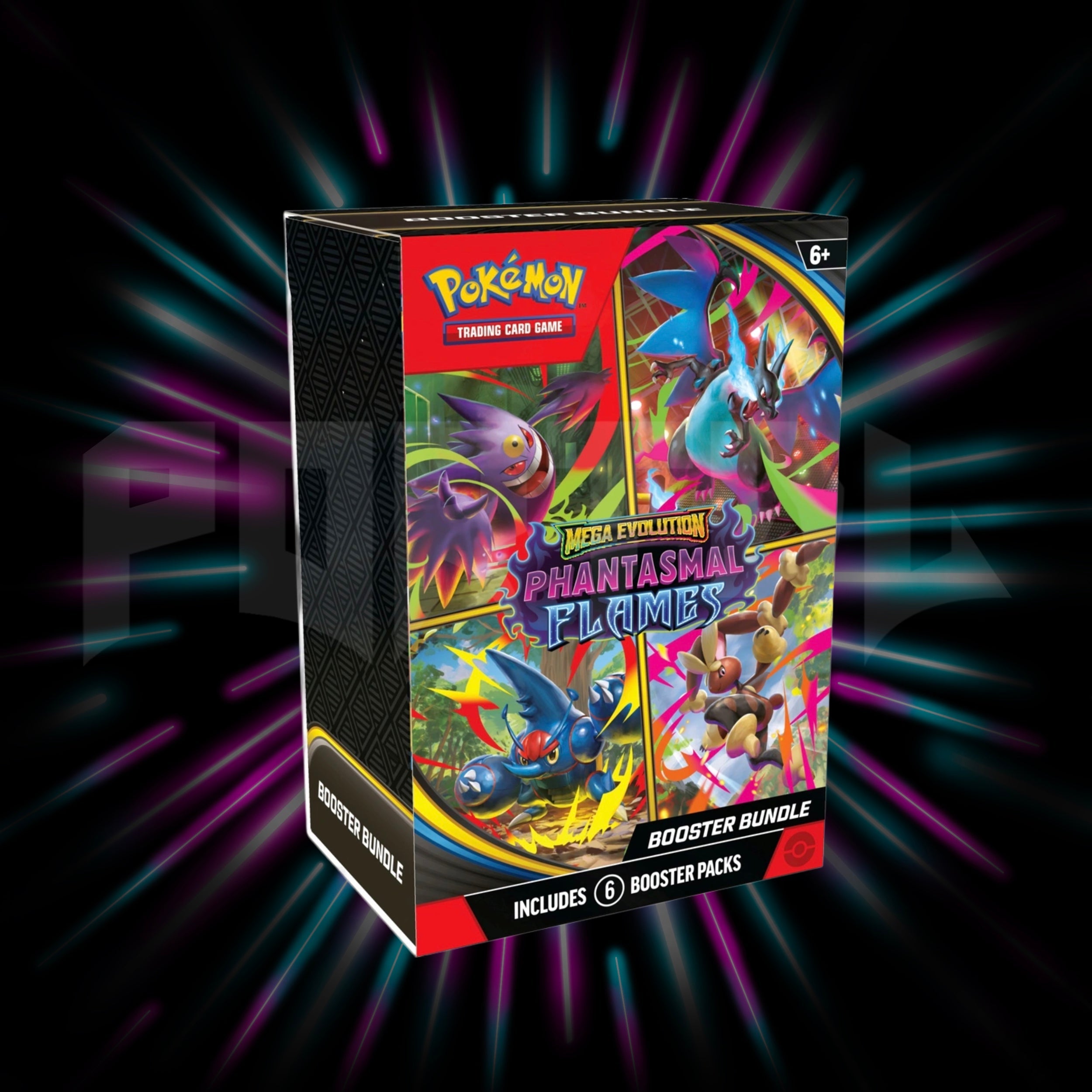 Pokemon - Mega Evolutions - Phantasmal Flames - Booster Bundle — Portal TCG