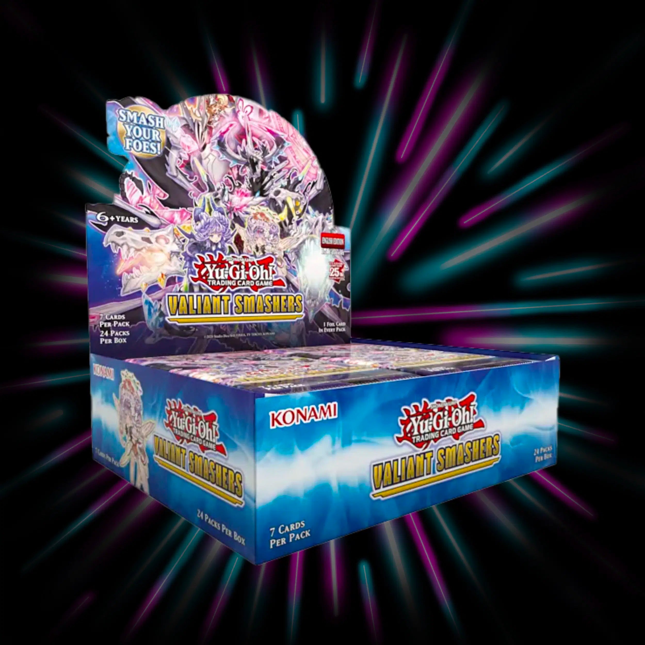 Yu-Gi-Oh! - Valiant Smashers - Booster Box — Portal TCG