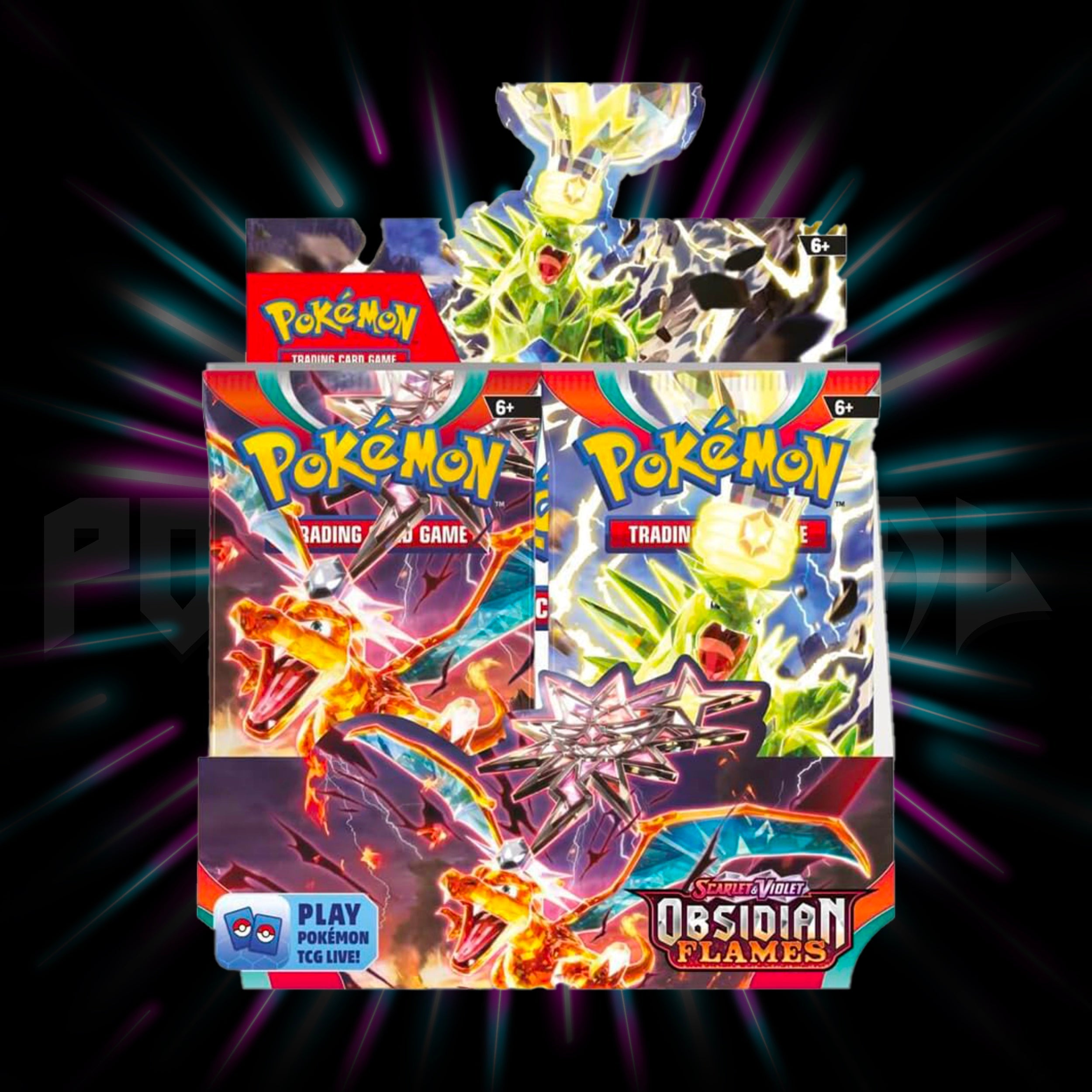Pokemon - Scarlet & Violet - Obsidian Flames - Booster Box — Portal TCG