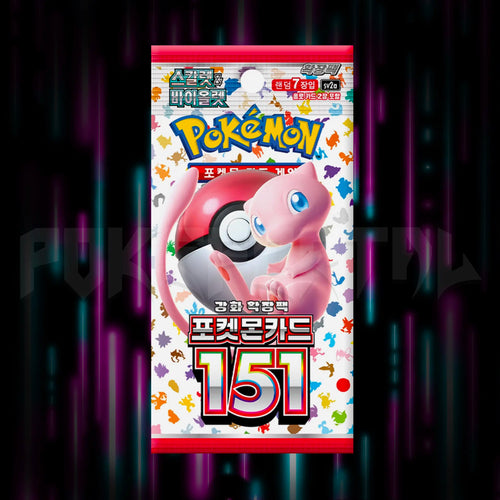 Pokemon - Scarlet & Violet - 151 - sv2a - Korean Booster Pack — Portal TCG