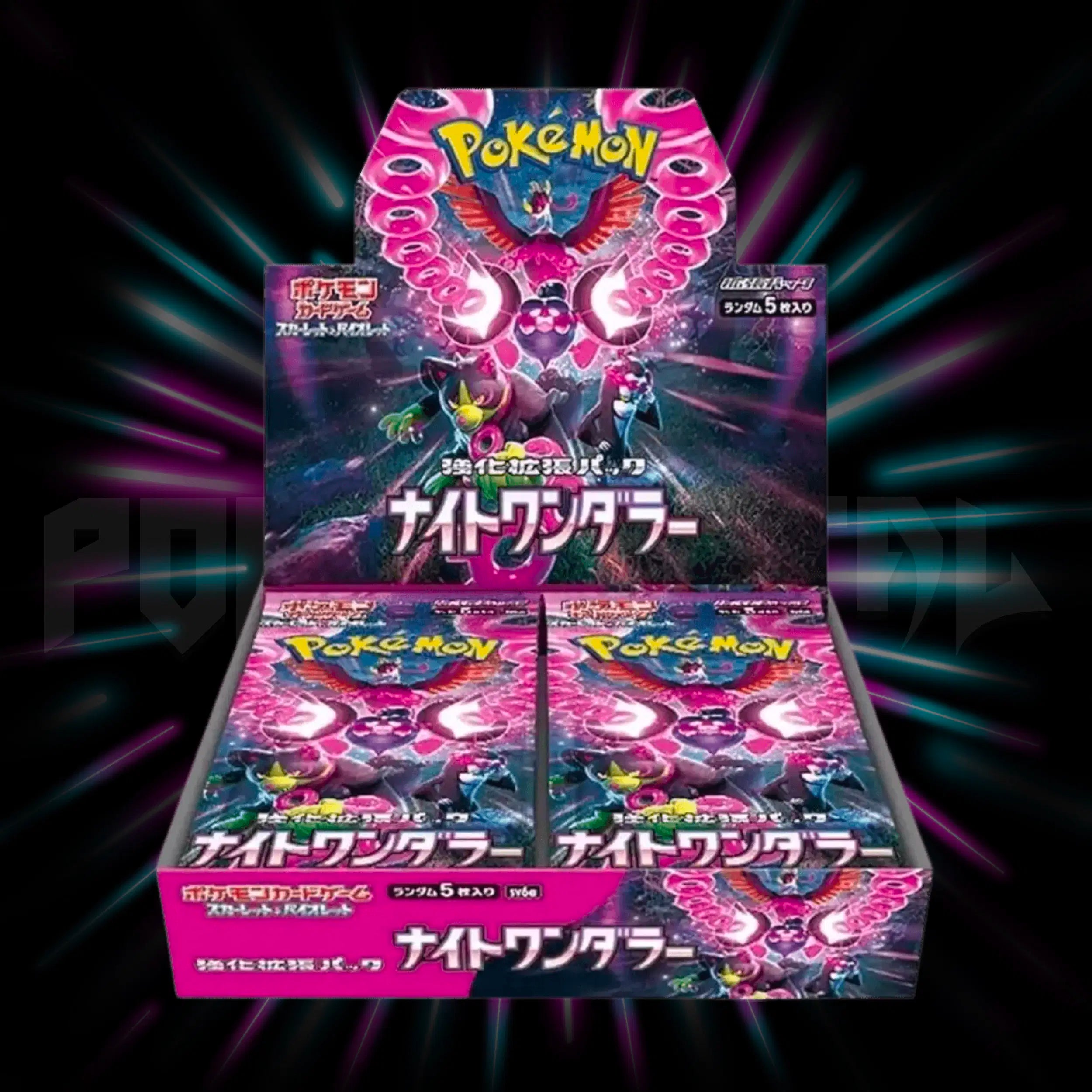 Pokemon - Scarlet & Violet - Night Wanderer - sv6a - Japanese Booster Box — Portal TCG