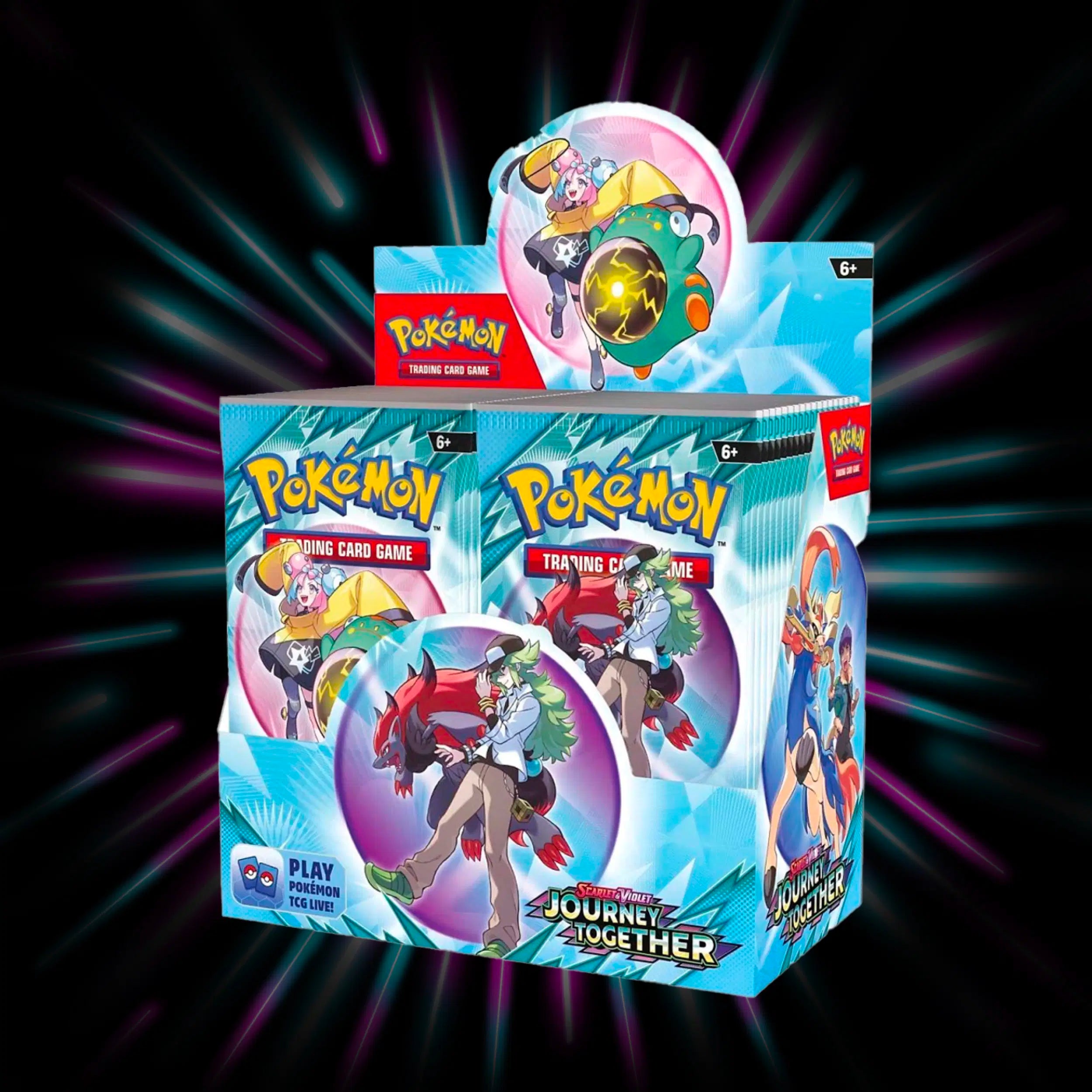 Pokemon - Scarlet & Violet - Journey Together - Booster Box — Portal TCG