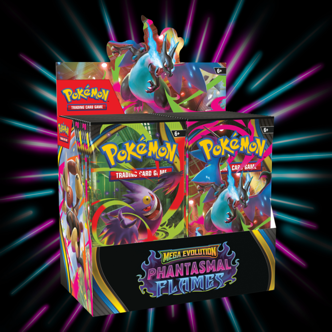 Pokemon - Mega Evolutions - Phantasmal Flames - Booster Box — Portal TCG