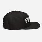 Portal TCG snapback hat, front logo detail, collector apparel